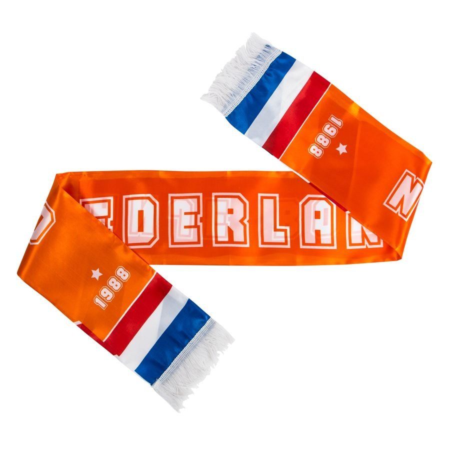 Holland Satin Fanschal - Orange/Rot/Blau/Weiß von merchandise