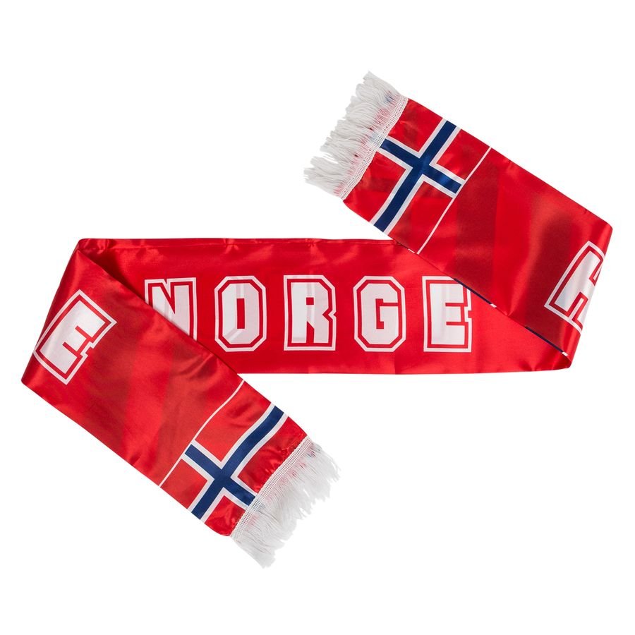 Norwegen Satin Fanschal - Rot/Blau/Weiß von merchandise
