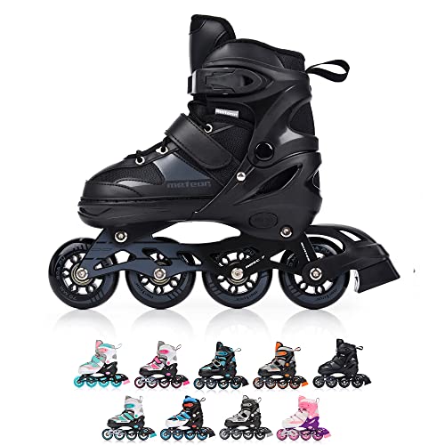 meteor® Inliner Rollen Inline Skates Mädchen und Jungen Inliner Kinder Inline Skates ABEC7 Rollen inliner mit Einstellbarer Größe Inliner Kinder Inline Skates von meteor