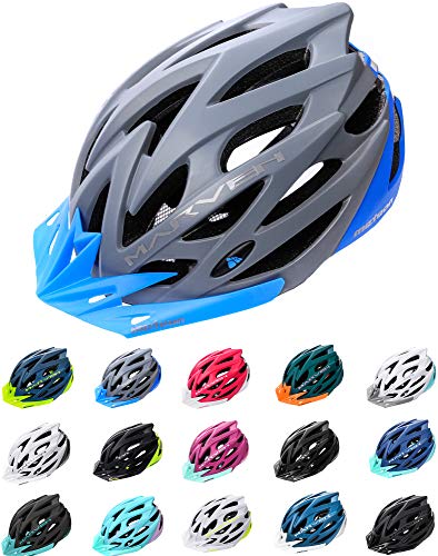 meteor® Marven Fahrradhelm Herren Damen Kinder-Helm MTB rollerhelm mädchen kinderfahrradhelm für Downhill rennradhelm Mountainbike Inliner skaterhelm BMX fahradhelm Scooter Jungen Bike Helmet von meteor