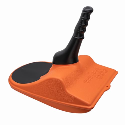 mini bob Original (Zipfelbob Rodel Schlitten) in orange von mini bob