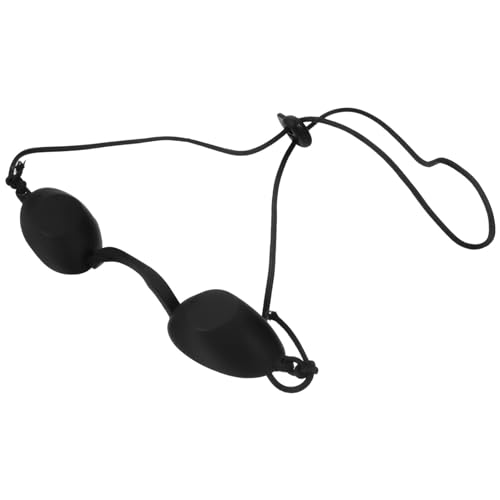 minkissy Bräunungsbrille Uv-Augenschutz Flexible Sonnenbankbrille Augenschutz Rot-Blaue Licht-Augenklappe Für Den Sommerstrand von minkissy