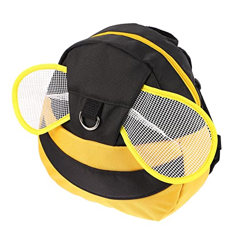 minkissy -Lost Rope Baby-Schultasche Gelbes Bienen-Design Kinderrucksack Mit Safe Für Kinder von minkissy
