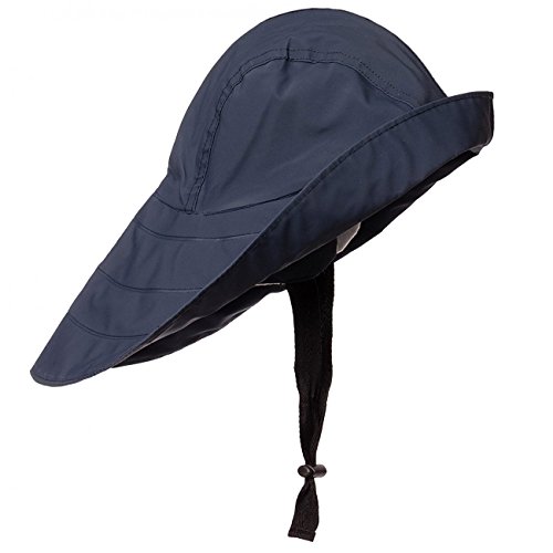 Modas Südwester - klassischer Regenhut, Größe:XL, Farbe:navyblau von modAS