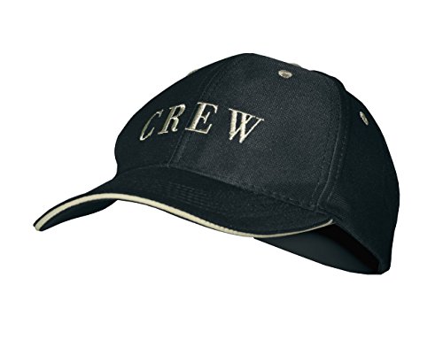 modAS Baseball Cap mit Schriftzug Kappe Schirmmütze Basecap, Aufdruck:Crew von modAS