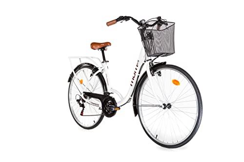 Moma Bikes Stadtrad City Classic 28“ , Aluminium SHIMANO 18 Gänge von moma bikes