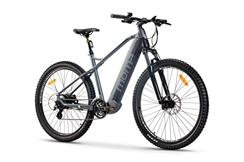 Moma Bikes Elektrische Fahrrad EMTB 29", SHIMANO 24 Gänge & hydraulische Scheibenbremsen, Integrierter Akku Ion Lithium 48V 13Ah von moma bikes