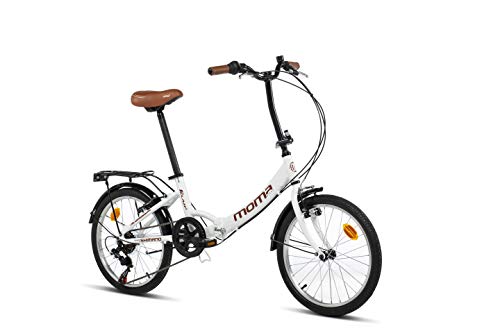 Moma Bikes Falträder First Class 20", Aluminium, SHIMANO 6 Gänge, Sattelkomfort von moma bikes