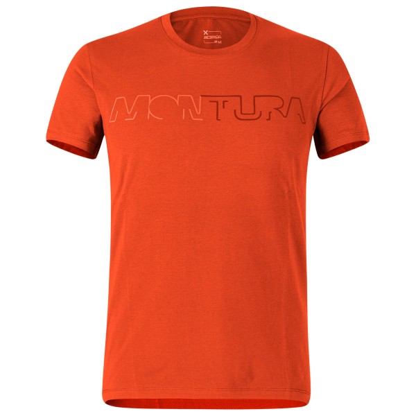 Montura - Brand - T-Shirt Gr S rot von montura