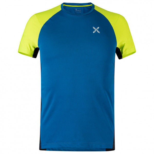 Montura - Join T-Shirt - Funktionsshirt Gr L blau von montura
