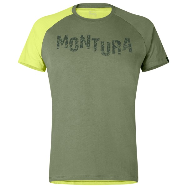 Montura - Karok - T-Shirt Gr M oliv von montura