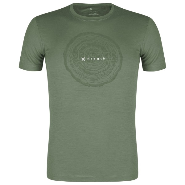 Montura - Merino Breath T-Shirt - Merinoshirt Gr M verde salvia von montura