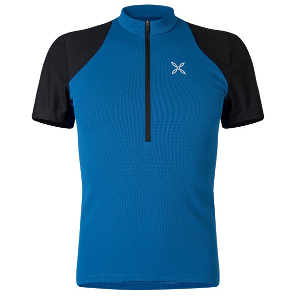 Montura - Neverland Zip T-Shirt - Funktionsshirt Gr XL blau von montura