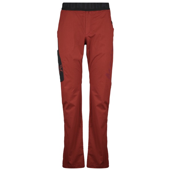 Montura - Niska Pants - Kletterhose Gr XL rot von montura