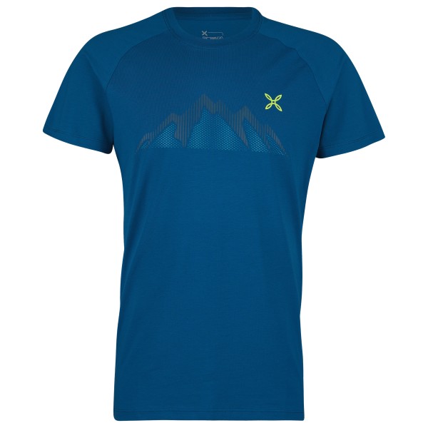 Montura - Summit - T-Shirt Gr L blau von montura