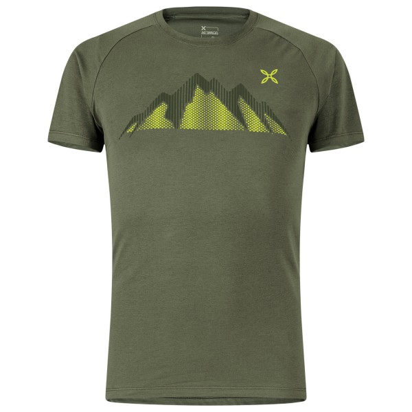 Montura - Summit - T-Shirt Gr L oliv von montura