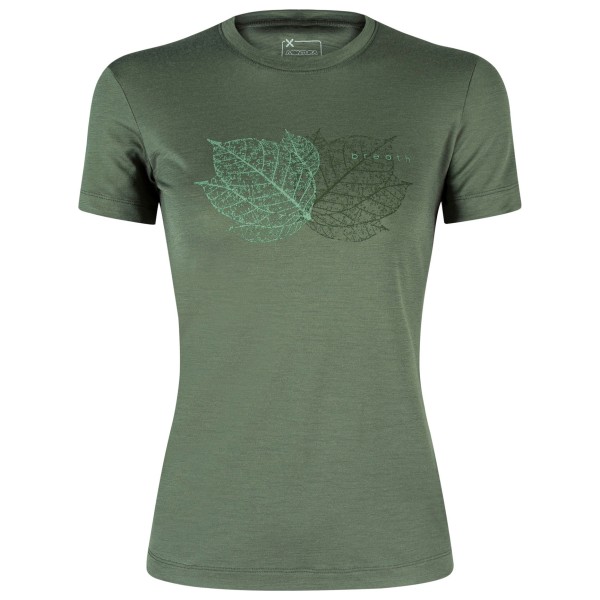 Montura - Women's Merino Breath T-Shirt - Merinoshirt Gr S oliv von montura