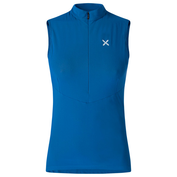 Montura - Women's Sensi Zip Canotta - Funktionsshirt Gr S blau von montura