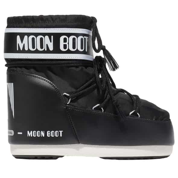 Moon Boot Classic Low 2 Damen Winterschuhe (Schwarz 39-41 EU) Winterstiefel von moon boot