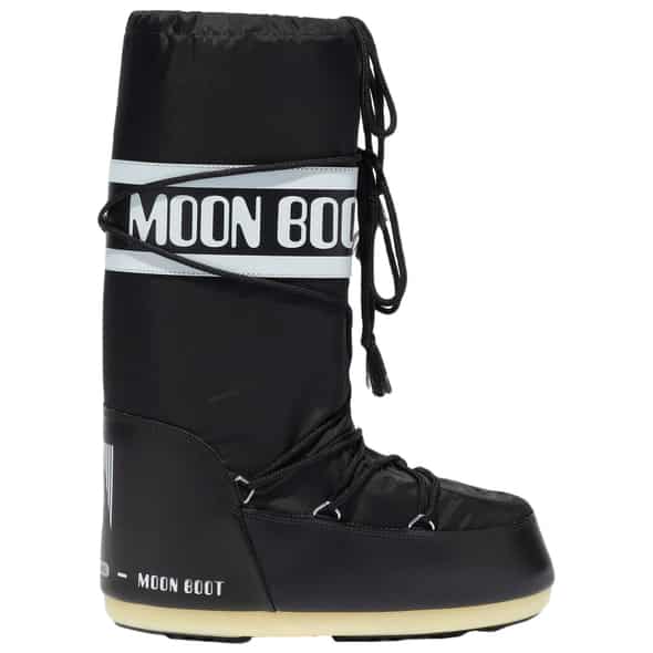 Moon Boot Nylon Winterschuhe (Schwarz 39-41 EU) Winterstiefel von moon boot