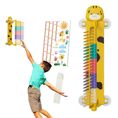 moonyan Vertikalsprung-Messgerät für Kinder, Vertikalsprungtrainer für Kinder, Hochsprung-Trainingsgerät zum Berühren und Klopfen für Kinder, Einstellbares vertikales Sprungtrainer-Messgerät und von moonyan