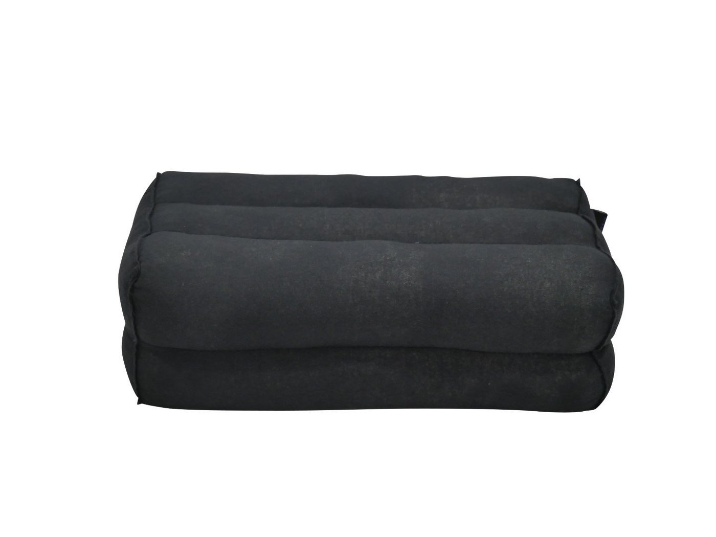 my Hamam Yogakissen Meditationskissen Yogakissen schwarz 35x18x12 cm, angenehm, weich, unterstützend von my Hamam