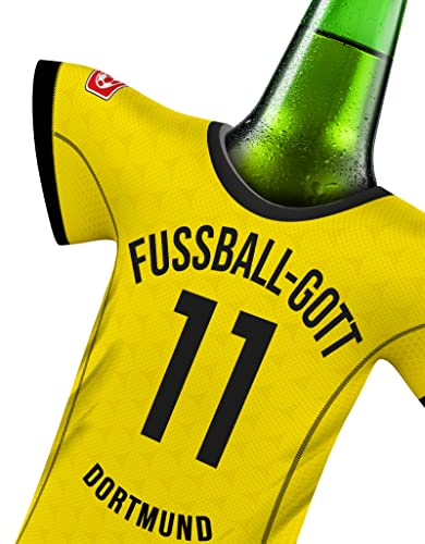 Fussball Gott Trikot passend für BVB 09 Dortmund Trikot Fans | offiziell männer Trikot-Bierkühler by MYFANSHIRT.com fußball heim Trikot t-Shirt von my fan shirt