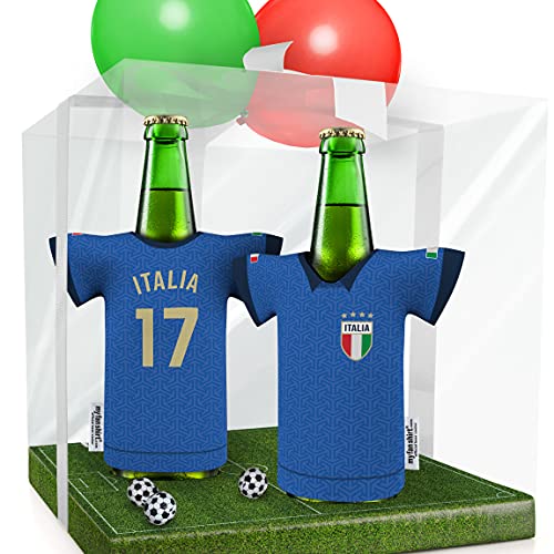 my fan shirt Italien Trikot-Kühler Fanartikel für Männer | Passend für Italien FIGC | Mann Freund Opa Bruder Geburtstag Weihnachten Ostern Wichteln by MYFANSHIRT.com von my fan shirt