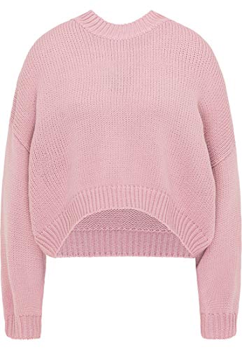 myMo Strickpullover Damen 12409920 Rosa, XL/XXL Rosa von myMo