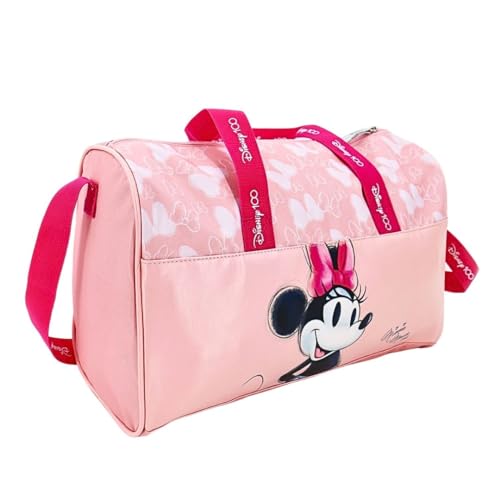 mybagstory - Sporttasche – Minnie Mouse – Kinder – Schule – KindergartenKindergartentasche – Kindertasche – Größe 38 cm – Verstellbarer Gurt – Geschenkidee – 100 Jahre Disney von mybagstory