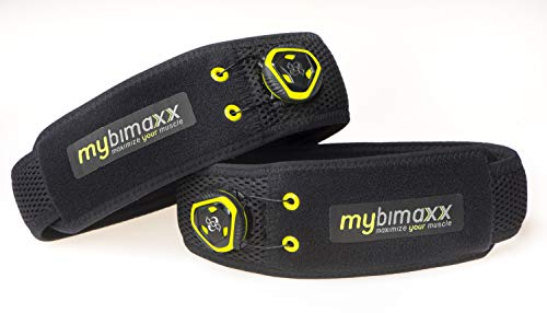 mybimaxx BFR (Blood Flow Restriction) Bandagen - für die Arme, Farbe: Schwarz von mybimaxx