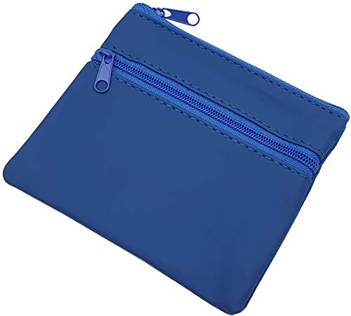 Geldbörse / Geldbeutel / Portemonnaie / Portmonaise / Geldtasche / Portmonee (Blau) von myledershop