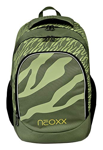 neoxx Fly Schulrucksack Ready for Green I Schulranzen für die weiterführende Schule I Rucksack von neoxx