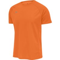 newline Core Laufshirt kurzarm Herren orange tiger XL von NEWLINE
