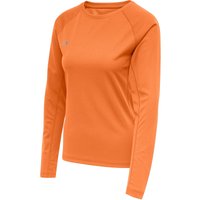 newline Core Laufshirt langarm Damen orange tiger S von NEWLINE