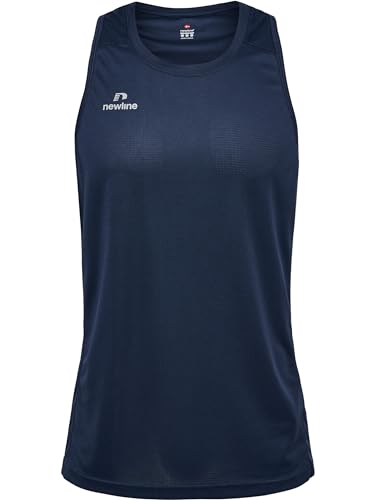 newline Men's Athletic Running Singlet T-Shirt, Schwarze IRIS, M von newline
