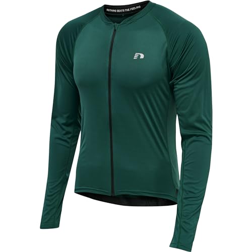 newline Men's Mens CORE Bike L/S Jersey Blouse, Sea Moss, 2XL von newline