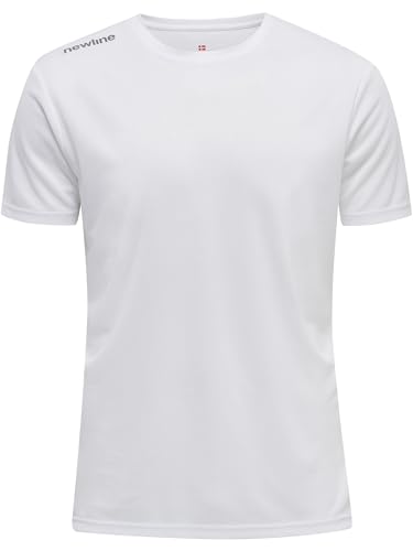 newline Men's Men CORE Functional T-Shirt S/S, Weiß, 2XL von newline