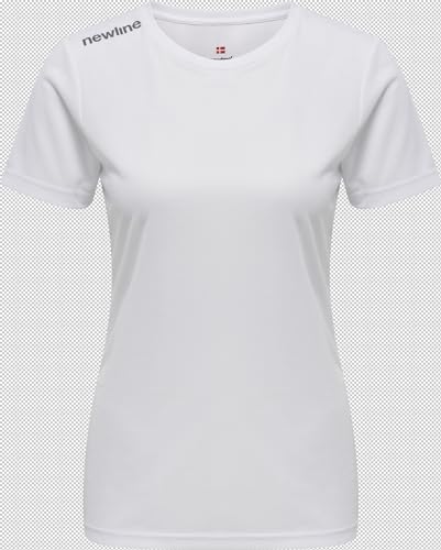 newline Weiblich Women CORE Functional T-Shirt S/S, White, M von newline