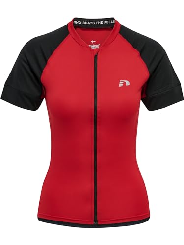 newline Women's Womens CORE Bike Jersey Shirt, Tango Red, L von newline