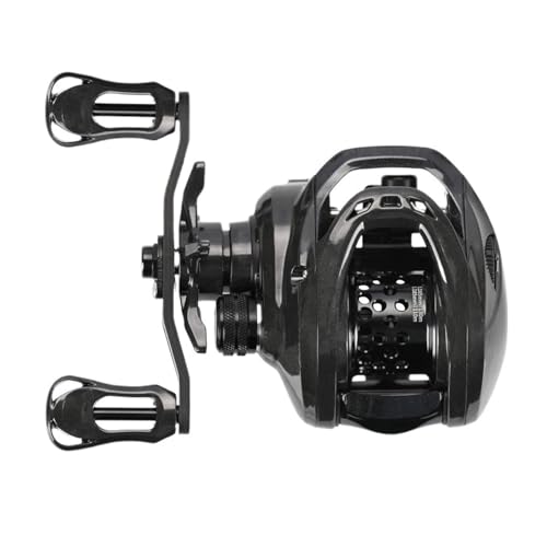 Bait Finesse System Reel 50 Shallow Spool Light Game Fishing Reel Low Profile Reel (Size : Left Hand) von nmbhus