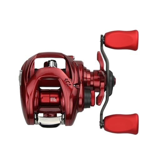 Baitcast-Rolle 7+1BB Max Drag 5KG Angelrollen (Color : 103H OR 103HL, Size : Right Hand) von nmbhus