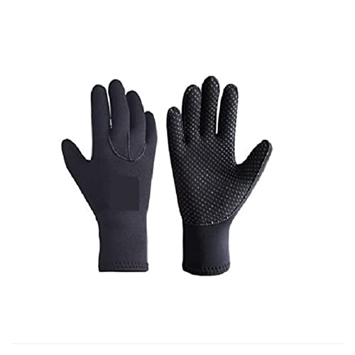 nmbhus 3 mm/5 mm Neopren-Tauchhandschuhe halten warm for Schnorcheln, Paddeln, Surfen, Kajakfahren, Kanufahren, Speerfischen, Skifahren, Wassersport (Color : 3MM Diving Gloves 07, Size : S) von nmbhus