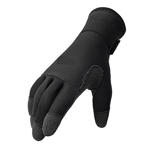nmbhus 5 mm rutschfeste, verschleißfeste Handschuhe Anti-Nadel-Anti-Dorn-Tauchfäustlinge Schnorcheln Schwimmen Speerfischen Neopren Tauchhandschuhe (Color : 5MM Kevlar Gloves, Size : L) von nmbhus