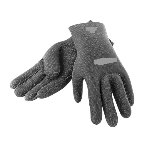 nmbhus Cressi High Stretch 2,5 mm 3,5 mm 5 mm Neopren-Tauchhandschuhe Tauchen Schnorcheln Fünf-Finger-Handschuh Mann und Frau (Color : Black 2.5mm, Size : S) von nmbhus