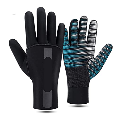 nmbhus Neopren-Handschuhe Tauchen Neoprenanzug Handschuhe 3mm Flexible Thermische Schnorcheln Scuba Diving Spearfishing Cycling Gloves Men (Color : 2XL-3XL) von nmbhus