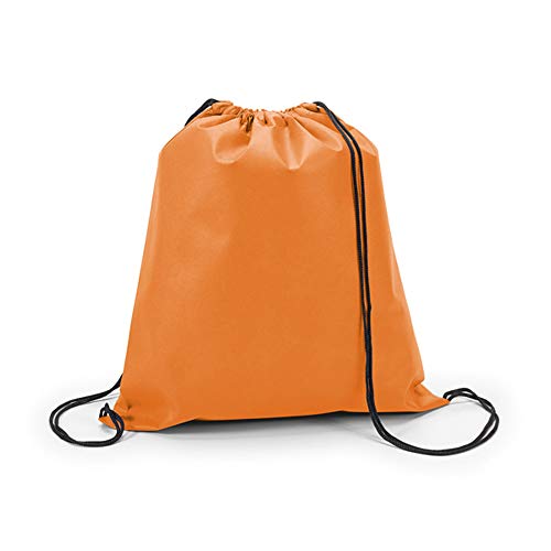 Kordelzugtasche Tasche Rucksack Kinder Turnbeutel Beuteltasche von notrash2003 (Orange) von noTrash2003