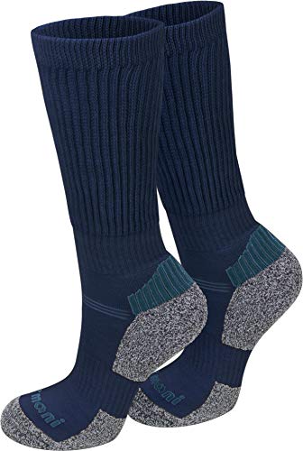 3 Paar Allround Sport - Wander - und Skate-Socken mit Spezialpolsterung Farbe Marine Größe 47-50 von normani