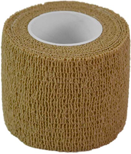 Outdoor Tarnband selbsthaftend 5 cm x 4,5 m Woodland Farbe Coyote von normani