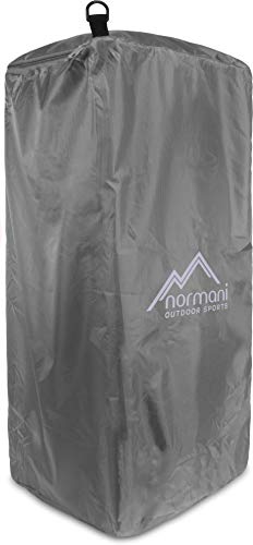 normani Regenhülle für Taschen Schlafsäcke oder Seesack Classic Sea von 60 bis 140 Liter - wasserdicht Farbe Anthrazit Größe 60 Liter von normani